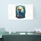 Koe Werewolf Transformatie Spandoek (Beurs)