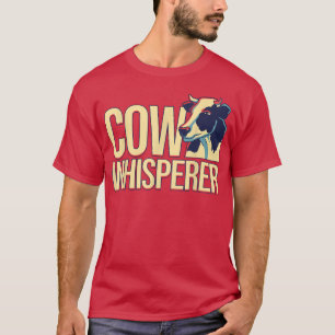 Koe Whisperer Koe Lover Cattle Farmer Koe T-shirt