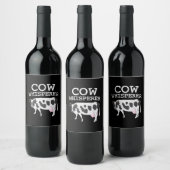 Koe Whisperer Love Wijn Etiket (Flessen)