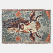  Koe William Morris geïnspireerd door Floral Deken (Voorkant)