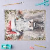 Koe WinterkerstWaterverf Tissuepapier (Craft)