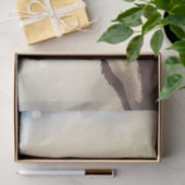 Koe WinterkerstWaterverf Tissuepapier (Geschenk)