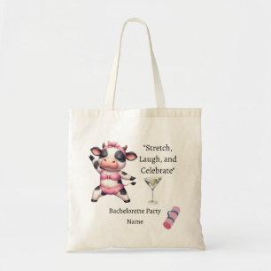Koe Yoga Bachelorette Feest Save the Date Tote Bag