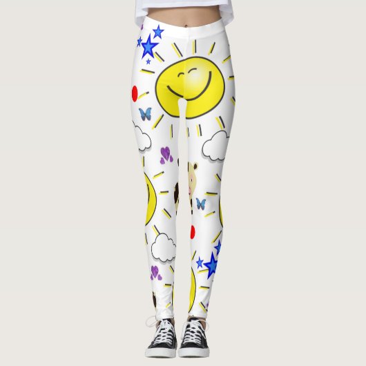 Koe Zon Leggings (Voorkant)