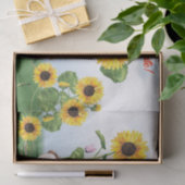 Koe Zonnebloem Tissuepapier (Geschenk)