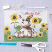 Koe Zonnebloem Tissuepapier (Craft)