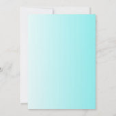 Koe Zonnebloemen Boerderij Baby shower Uitnodiging (Achterkant)