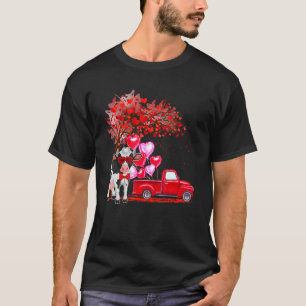 Koe Zonnebril Harten Tree Pickup Truck Farmer Co T-shirt