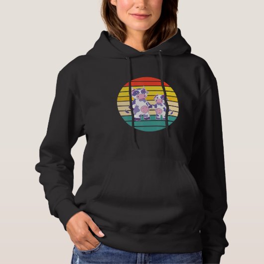 Koe-zussers Hoodie (Voorkant)