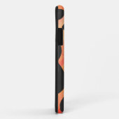 Koe, zwart en Oranje afdrukken Case-Mate iPhone Case (Achterkant/rechts)