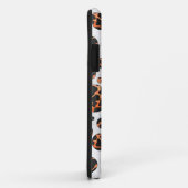 Koe zwart-Oranje poladot afdrukken Case-Mate iPhone Case (Achterkant/rechts)