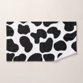 Koe zwart-wit afdrukken Robuust Boerderij Bad Handdoek (Handdoek)