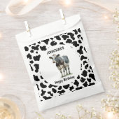 Koe Zwart-wit Bedankzakje (Geknipt)