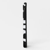 Koe zwart-wit Case-Mate iPhone case (Achterkant/links)