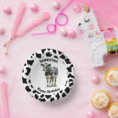 Koe Zwart-wit Papieren Kommen (Feest)