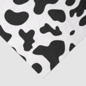 Koe Zwart-wit Vlekken Tissuepapier (Detail)