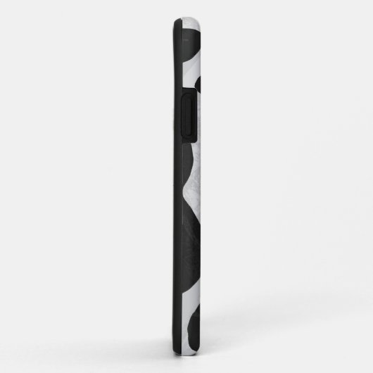 Koe zwart-witafdrukken Case-Mate iPhone case (Achterkant/rechts)