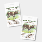 Koeboerderij Badge (Voor- en achterkant)