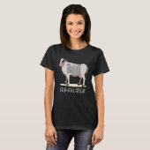 Koecalculus Koe Math Ontwerp - Wiskunde Wiskunde T-shirt (Voorkant volledig)