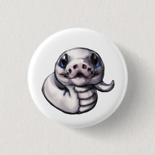 Koedel-Baby-Button (leucistisch) Ronde Button 3,2 Cm