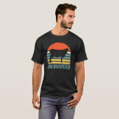 Koefluisteraar Vintage Koe T-shirt (Voorkant volledig)