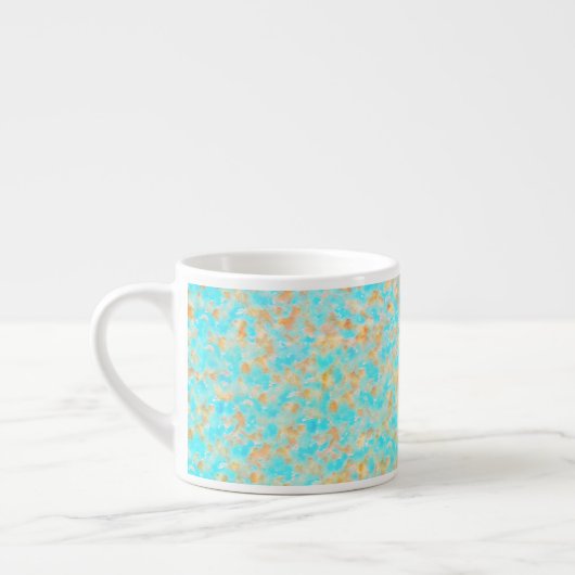 Koehuid Hemel Western Print Espresso Kop (Links)