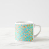 Koehuid Hemel Western Print Espresso Kop (Rechts)