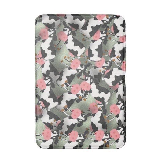 Koeien badmat (Voorkant Verticaal)