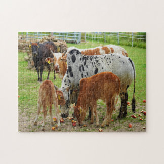 koeien boerderij legpuzzel