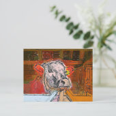 KOEIEN BRIEFKAART (Staand voorkant)