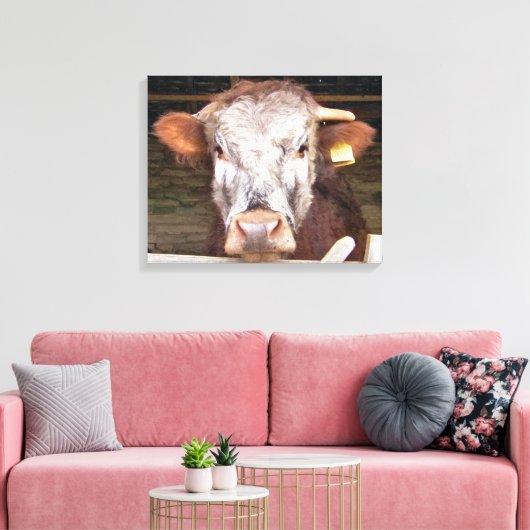 KOEIEN CANVAS AFDRUK (Insitu (Woonkamer))