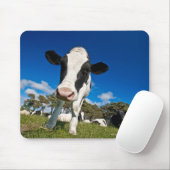 Koeien die grasland voederen 2 muismat (Met muis)