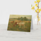 Koeien - Edward Mitchell Banister - c1890 Kaart (Gele Bloem)