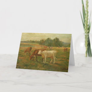 Koeien - Edward Mitchell Banister - c1890 Kaart