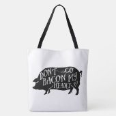 Koeien en varkens tote bag (Achterkant)