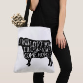 Koeien en varkens tote bag (Dichtbij)