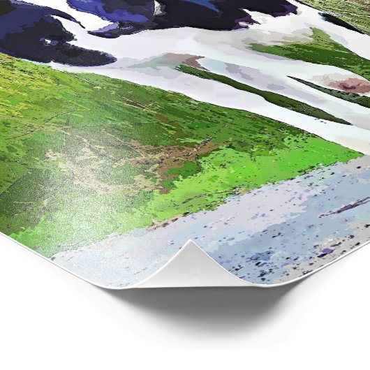 KOEIEN FOTO AFDRUK (Hoek)