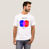 Koeien gaan T-Shirt (Voorkant volledig)
