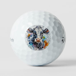koeien golfballen