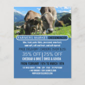 Koeien Grazen, Cheesemonger Adverteren Flyer (Voorkant)