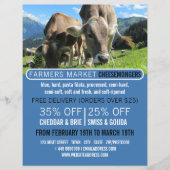 Koeien Grazen, Cheesemonger Adverteren Flyer (Voorkant)