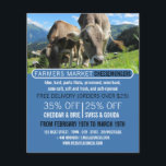 Koeien Grazen, Cheesemonger Adverteren Flyer<br><div class="desc">Koeien grazen,  Cheesemonger Adverteren broers door de Visitekaartje winkel.</div>