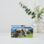Koeien Grazen, Cheesemonger Visitekaartje (Staand voorkant)