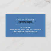 Koeien Grazen, Cheesemonger Visitekaartje (Achterkant)