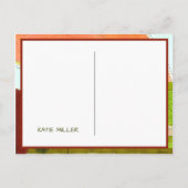 Koeien Hallo Briefkaart (Achterkant)