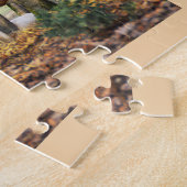 Koeien in bosgebied, Frankrijk Legpuzzel (Zijkant)