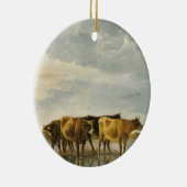 Koeien in de Aelbert Cuyp Keramisch Ornament (Rechts)