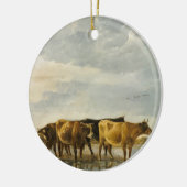 Koeien in de Aelbert Cuyp Keramisch Ornament (Links)