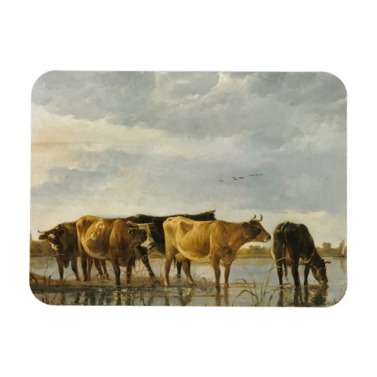 Koeien in de Aelbert Cuyp Magneet (Horizontaal)