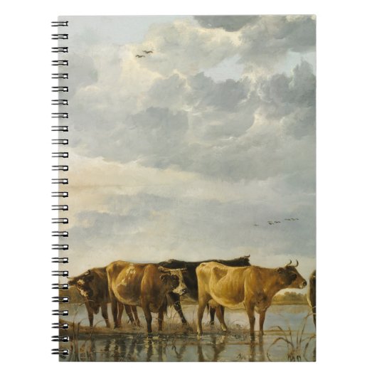 Koeien in de Aelbert Cuyp Notitieboek (Voorkant)